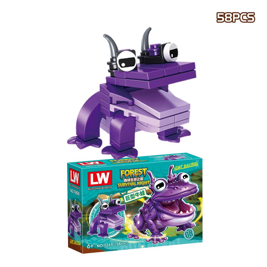 Non-Toxic Hot 99 Nights In The Forest Deer Building Blocks Set 99 Nights In The Forest Deer Blocks For Children Toys Christmats Gifts