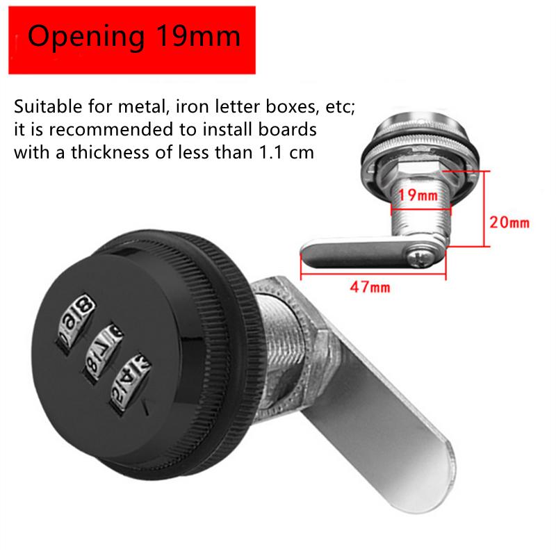 Замок с паролем, черный, серебристый болт, металлическая дверная защелка, противоугонная безопасность, комбинированный цифровой замок, уличная фурнитура для деревянных ворот дома