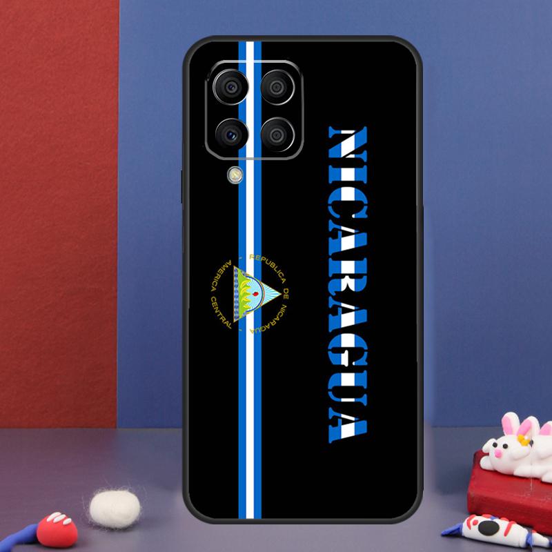 Чехол с флагом Никарагуа для Samsung Galaxy M31 M21 M11 M13 M54 M34 M14 M56 M36 M16 M53 M32 M52 M35 M55 M15 M06