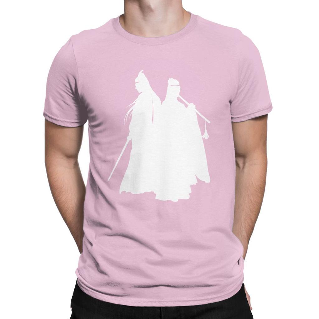 Men The Untamed The Twin Jades Of Lan T Shirt Wangji Wei Wuxian Cotton Clothes Novelty