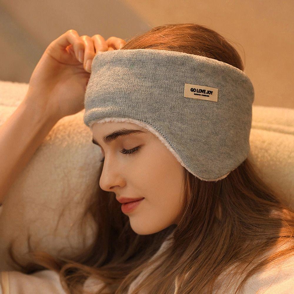 Hot Sale Autumn Winter Sound Insulation Hair Band Headwear Earmuffs Ear Warmers Sleep Earmuffs