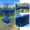 UOSUUOSU Portable Folding Shade Armchair with Canopy