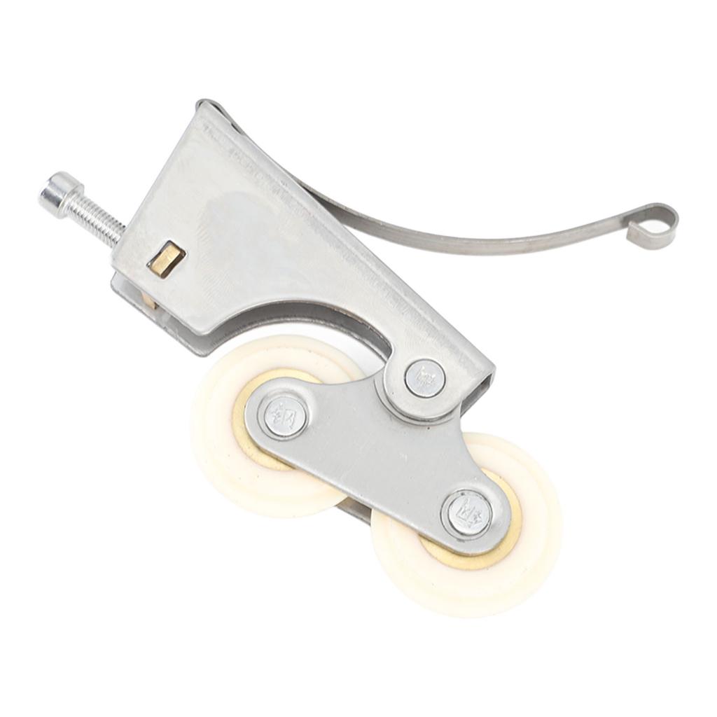 2 шт. роликовые колеса для раздвижных дверей из нержавеющей стали для шкафа с водонепроницаемым медным сердечником