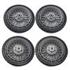 For Honda Compatible Lawn Mower Wheels for HRR216 HRS216 HRT216 8 Inch Diameter 2 Inch Wide with Gear and Clip Set