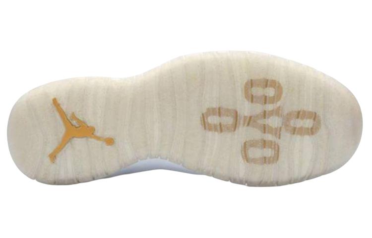 Jordan 10 Ретро Дрейк Ovo Белый 819955-100