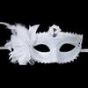 Sexy Diamond Venetian Mask Venice Feather Flower Wedding Carnival Party Performance Purple Costume Sex Lady Mask Masquerade