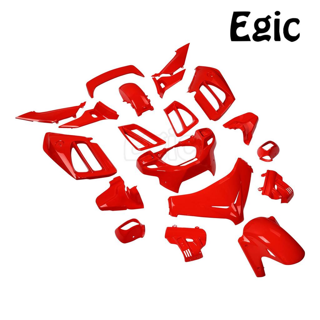 Покрашенный комплект обтекателей Красный/Желтый для Gold Wing GL1800 (2012-2017)