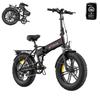 ENGWE EP-2 Boost Folding Electric Bike for Adult, 250W Motor, 48V 13AH Battery, 20''*4'' Fat Tire Bike