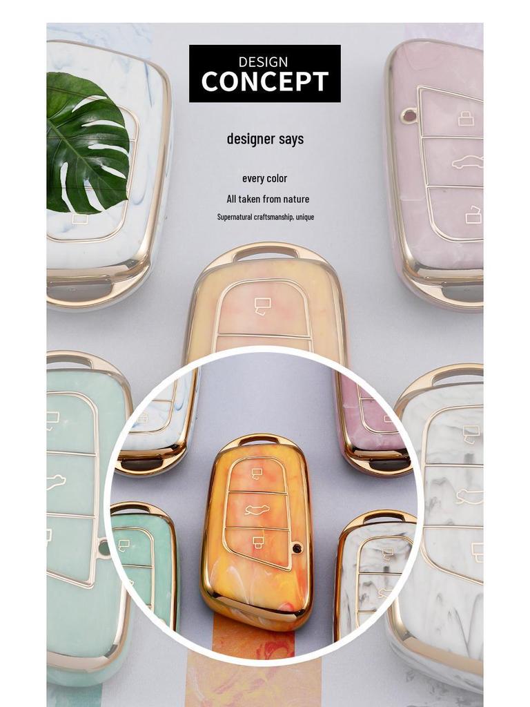 Чехол для ключа Chery для Ant, Arrizo, Big Ant Pro, Tiggo - Защита ТПУ