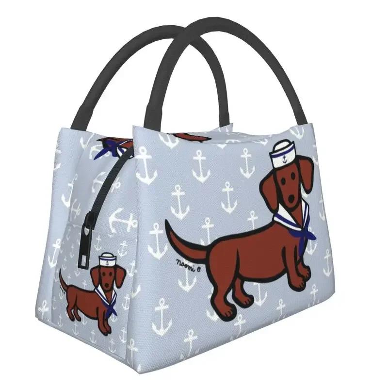 Такса Утепленные сумки для обеда для работы в офисе Барсук Сосиска Винер Собака Многоразовый охладитель Термобокс для обеда для женщин