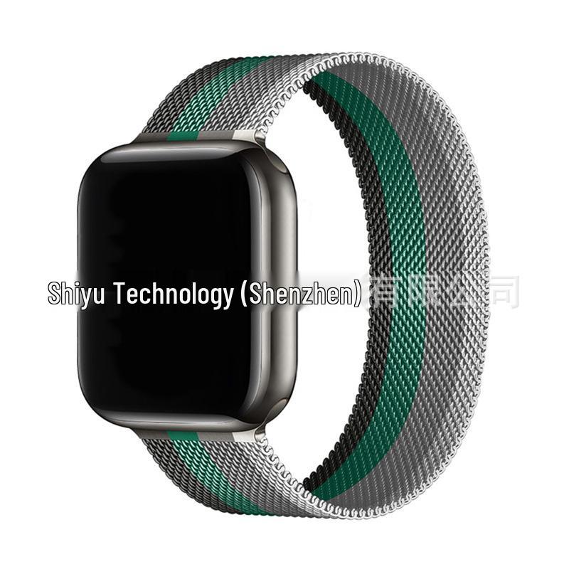 Совместимый металлический ремешок-петля для Apple Watch Series 5-9, SE