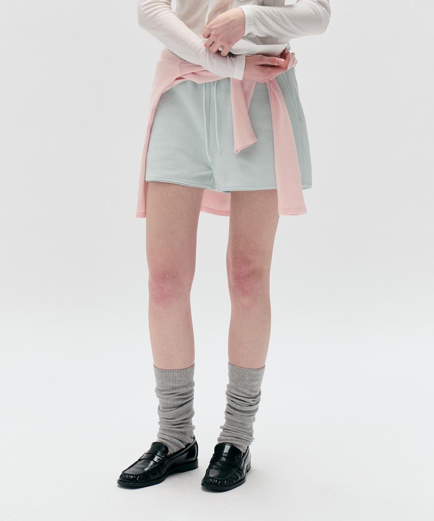 ROLAROLA Nubasic Waffle Banding Shorts Mint
