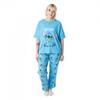 Womens/Ladies Short-Sleeved Pajama Set