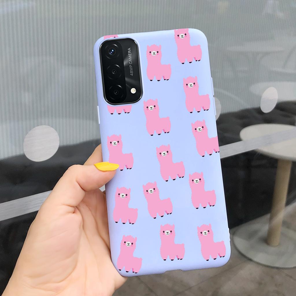 Чехол для OPPO A74 A74 5G Стильный силиконовый чехол-бампер конфетного цвета для OppoA74 4G A 74 CPH2219 oppoA74 5G Coque Funda