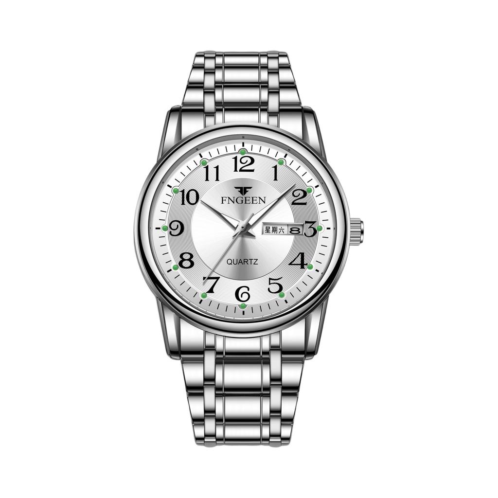 Мужские водонепроницаемые светящиеся наручные часы-будильник для бега