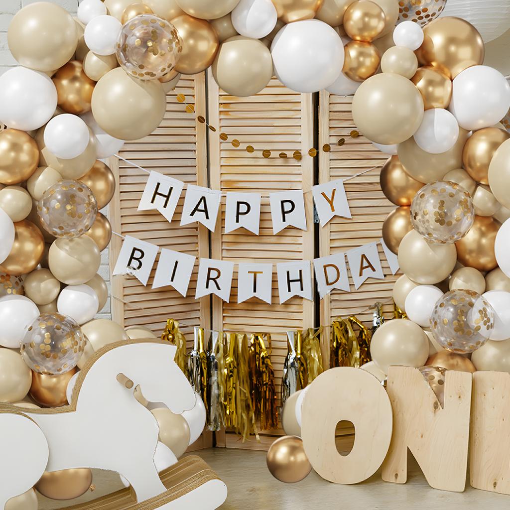 Воздушный шар из белого золота, гирлянда, арочный комплект, украшения для свадьбы, дня рождения, детский воздушный шар на день рождения, латексный шар, украшение для детского душа