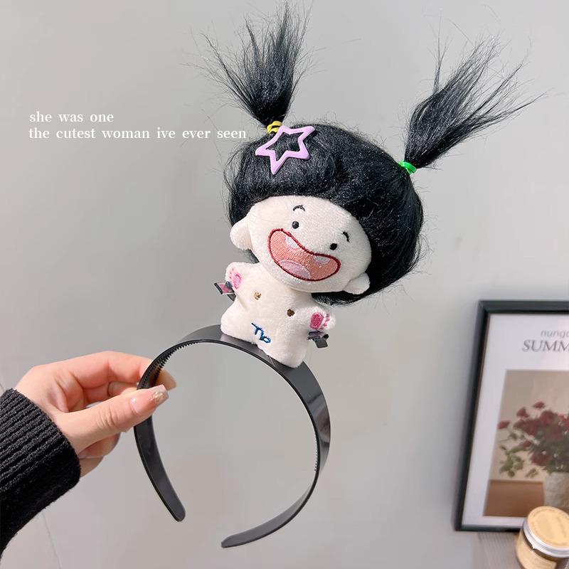 Плюшевая повязка на голову и резинка для волос с головой мыши из Рататуя