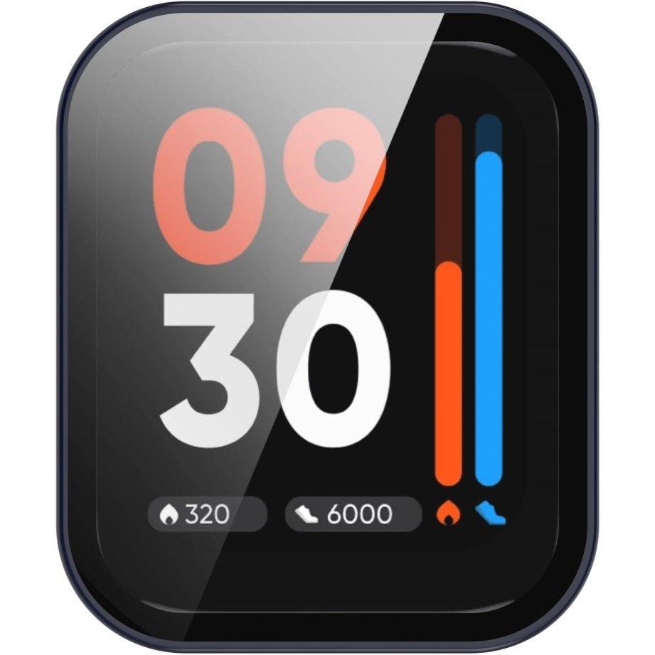 2in1 Case + Tempered Glass for Realme Watch 3 Pro, Navy Blue