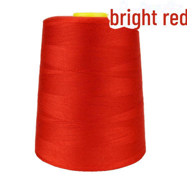 402 High-Speed Polyester Sewing Thread, 8000 Yards, Black & White for Industrial Sewing Machines