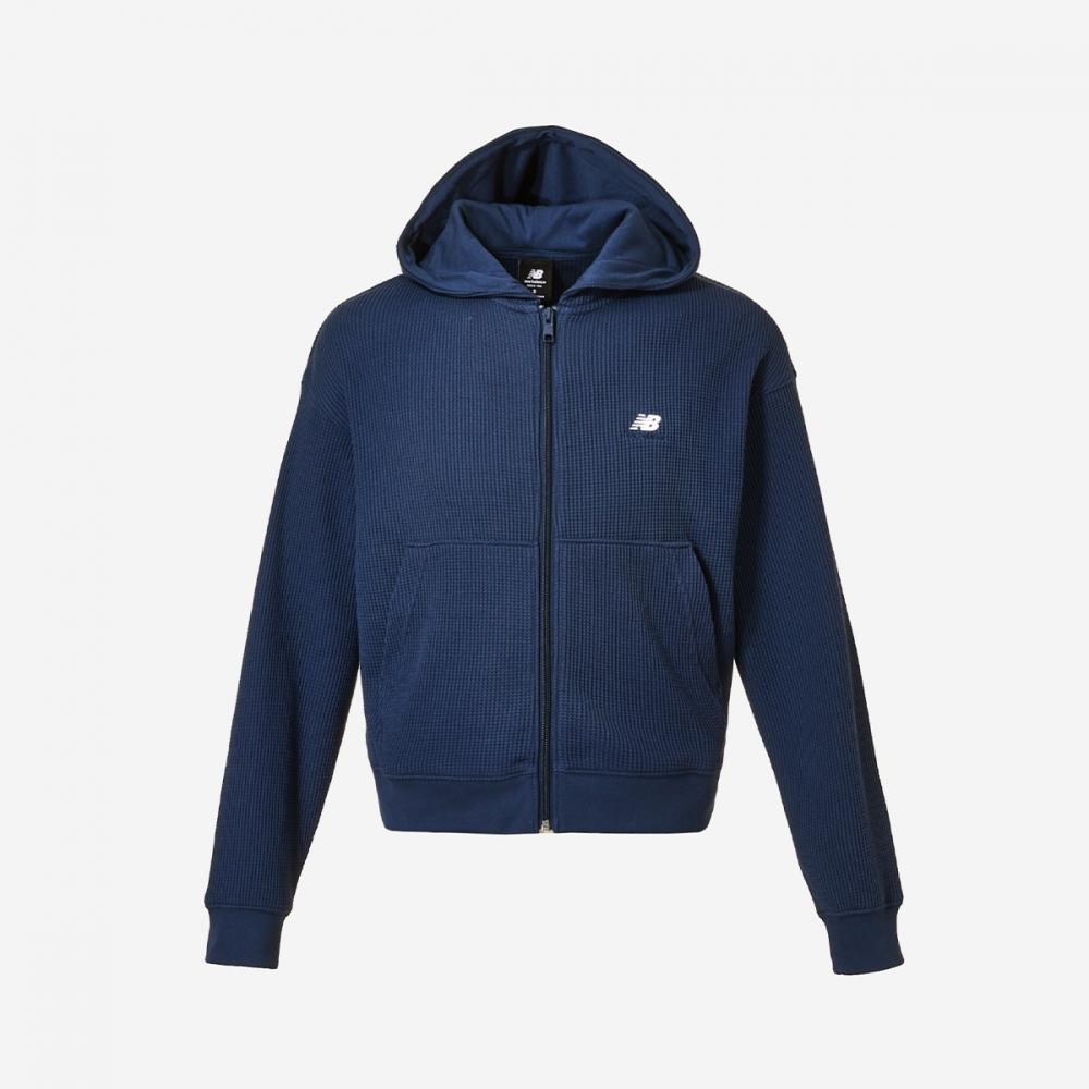 New Balance Спортивная мода с капюшоном на молнии Nbmddbs022 59 темно-синий