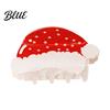 Holiday Gift for Her Hair Claw Clip Women, Cute Christmas Patterns Non-Slip Strong Hold Clips Shark Clip, Lightweight Decorative Barrettes Party