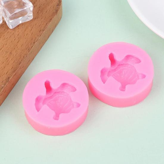 Силиконовая форма в виде черепахи, пищевая, термостойкая, для желе, пудинга, травяного десерта, не содержит БФА, форма для легкого извлечения, для выпечки, замораживания