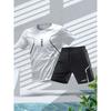 2024Nox Men's Tennis Sports T-shirt And Loose Shorts Set Comfortable Football Sports Shorts Summer Men's Badminton Training Wear