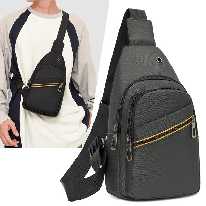 Легкая уличная повседневная сумка-мессенджер мужская новая большая вместительная простая наплечная сумка многофункциональная велосипедная спортивная нагрудная сумка