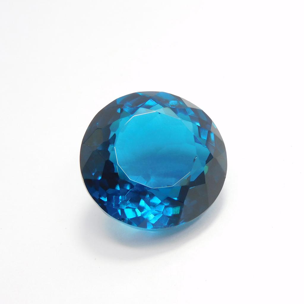 59.665 Carat Natural Blue Topaz Brilliant Oval Cut Loose Gemstone