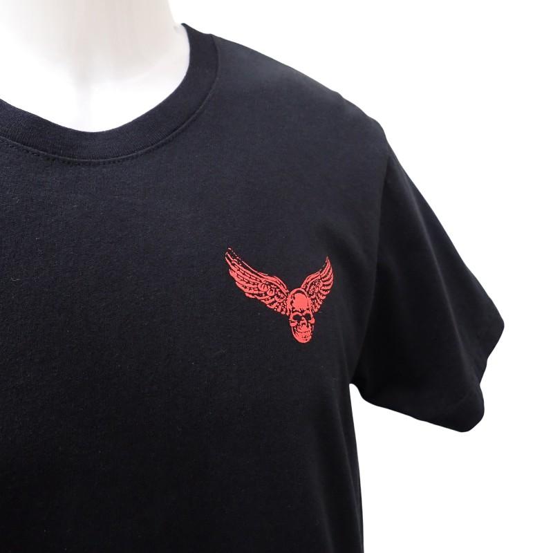 CHROME HEARTS 2212-304-0794-0990 M Short sleeve T-shirt black cotton mens