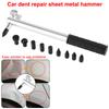 For SUV Truck Pickup Car Repair Sheet Metal Hammer Dent Repair Tool Portable And Durable Adjustable Alloy Kits Automotive Sheet Metal