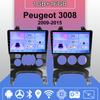 Автомобильное радио Android Auto Carplay для Peugeot 3008 2009-2015 Мультимедийный проигрыватель Головное устройство Стерео GPS Навигация BT WIFI 1+16 ГБ