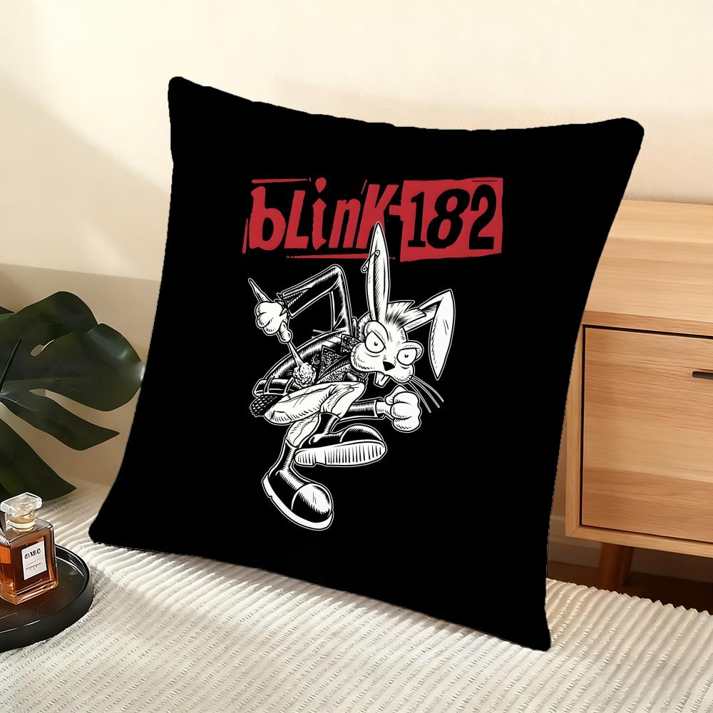 B-Blink 182 Чехол-подушка Мягкий коротковорсовый чехол для подушки Гладкая уютная текстура Эстетичный чехол для подушки Домашний декор