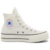 Converse Модные удобные прочные парусиновые кеды на высокой платформе All Star Lift для женщин, белые