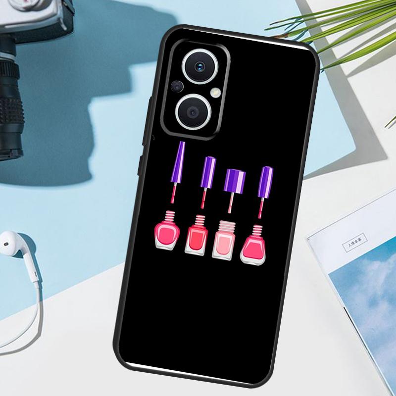 Чехол для лака для ногтей для OPPO Reno 13F 13 12 11 F 8T 7 8 10 Pro OPPO Find X8 X6 Pro X3 X5 Lite Чехол Funda