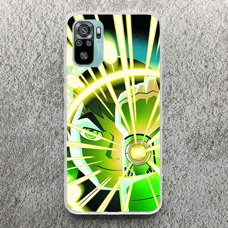 Мультяшный чехол Бен 10 для Xiaomi Redmi Note 10 9 9S 8 Pro 7 9T 5 Чехол для телефона Mi 11T 12T 10T 12 11 Lite 6X A3