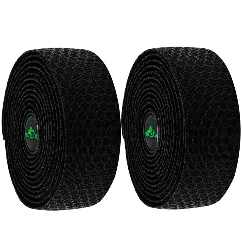 Professional Bicycle Handlebar Tape Cellular Anti-slip Shock Absorption Road Bike Handle Bar Tape With Plugs Bike Accessories