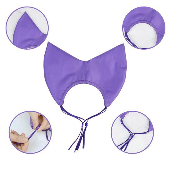 Регулируемая шапочка для душа для кошек, водонепроницаемые накладки для ушей питомца, шапочка на голову собаки со шнурком, защищает уши питомца от воды и шампуня для купания/душа