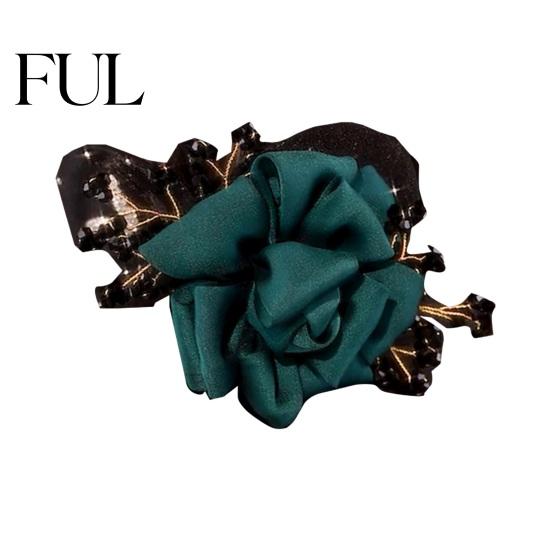 Secure Hair Clip Bun Maker Flower Fishtail Rhinestone Feather Curler Deft Twister High Creator Long Fast Snap Roll Tool Women Styling Accessories