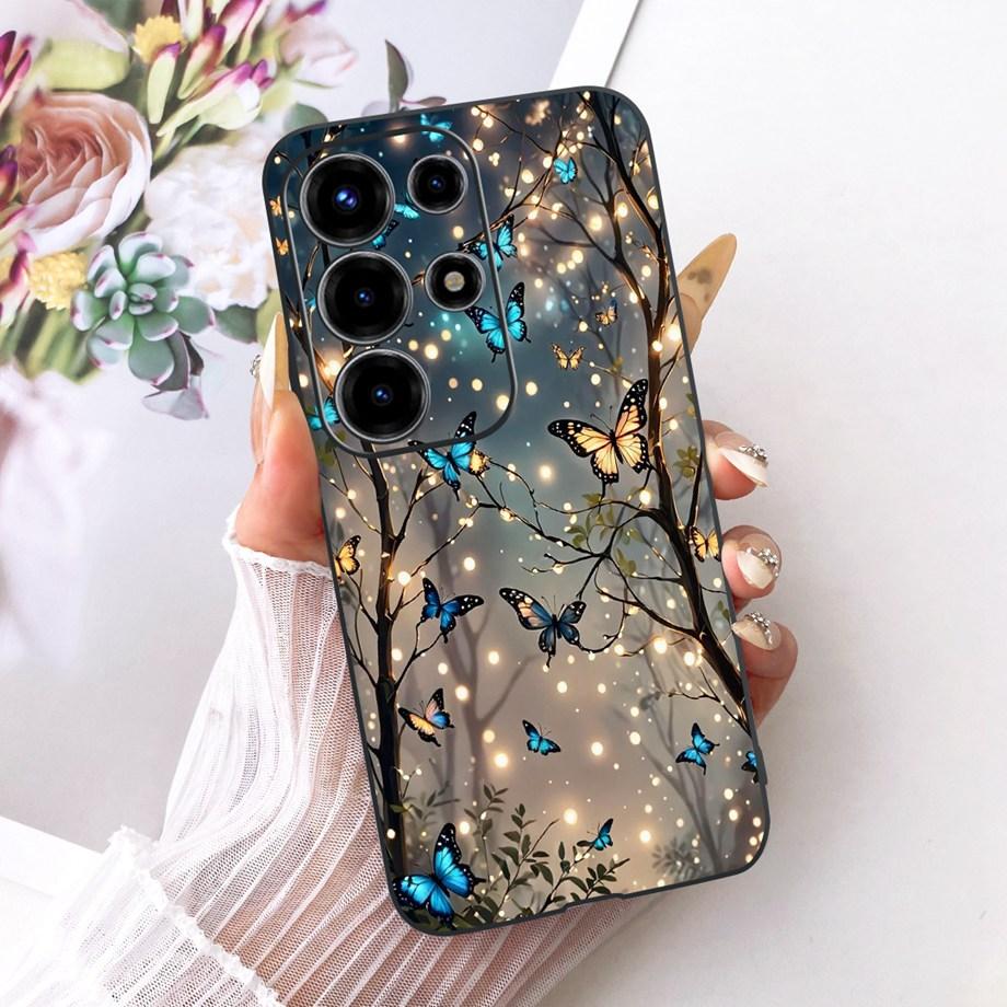 For Itel S26 Ultra Super 26 Ultra 26Ultra Phone Case Soft Black Silicone Cover Butterfly Dragon Cat Floral Painting Bumper Funda