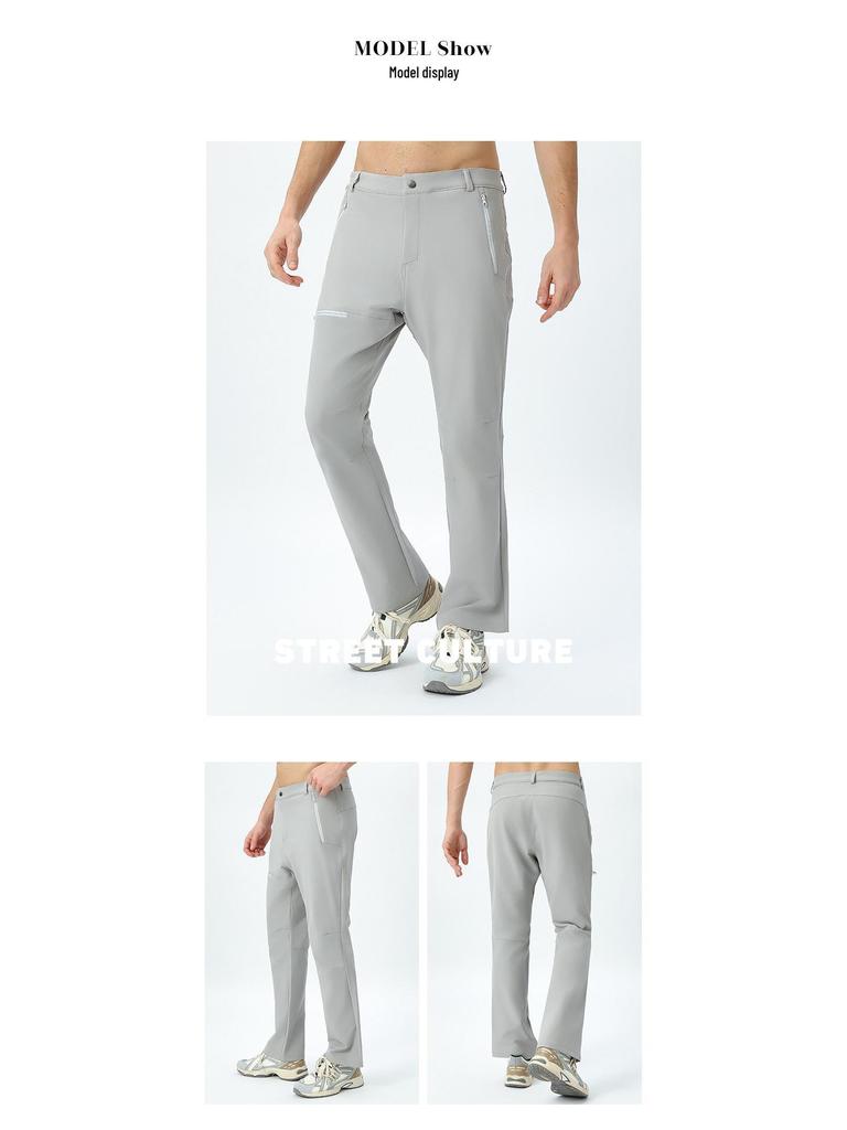 Мужские демисезонные ветрозащитные брюки софтшелл – для активного отдыха, быстросохнущие, антибактериальные, функциональные брюки для спорта и альпинизма