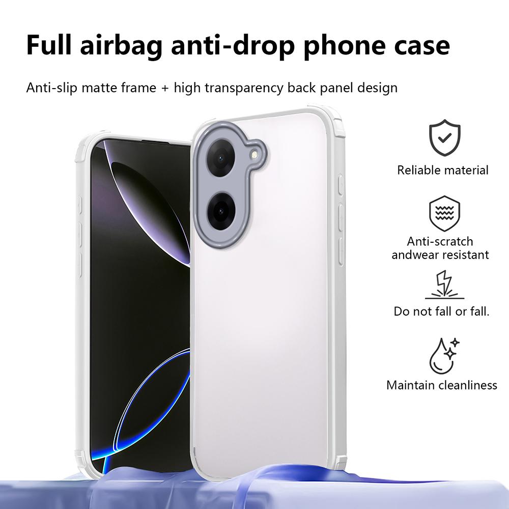 For Xiaomi Redmi A5 4G (171.7mm)/Poco C71 4G Case Reinforced Corner Shockproof TPU + Acrylic Phone Cover