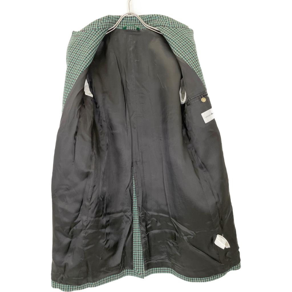 Lacoste BF1111L Классическое пальто-стойка из шерстяной смеси 36 зеленыйБ/у