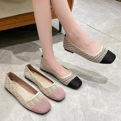 2024 летняя новая удобная повседневная женская обувь, модная дышащая обувь на мягкой подошве на плоской подошве для женщин, Zapatos De Mujer