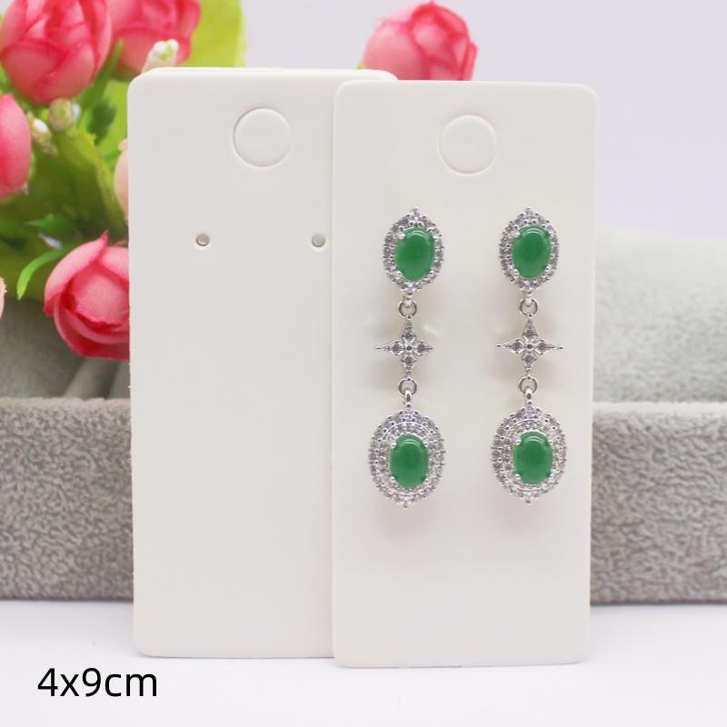 50 шт. белая/крафт-бумага, серия разных размеров открыток, сережек, ожерелий, открыток для украшений