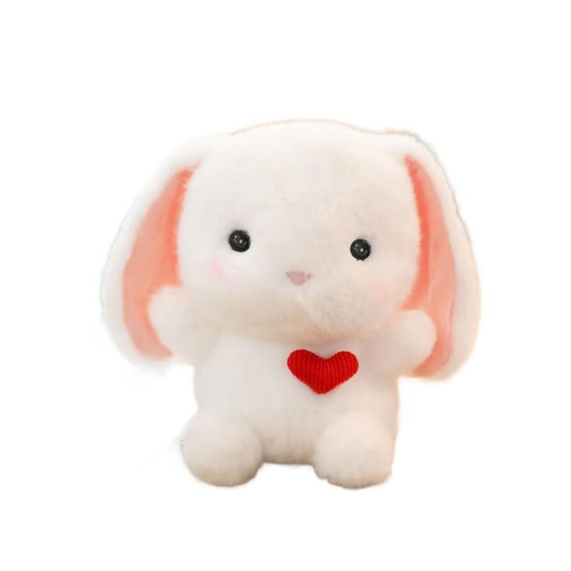 Heart Rabbit Elephant Raccoon Pig Plush Doll Cute Animal Pillow Kids Kidsroom Gift