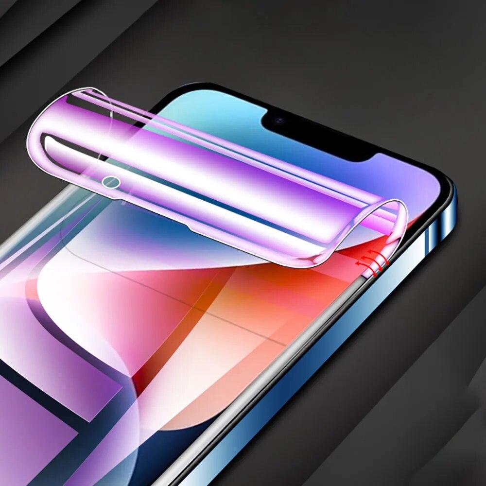 Гидрогелевая пленка SFor iphone 11 для iPhone 11 X Xs Xr 8 7 6s 6 S Se 2 3 Se2 Se3 Pro Max Plus 2020 2022 Защитная пленка для экрана