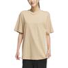 Adidas Футболка унисекс из хлопка свободного кроя с коротким рукавом серии Sports Lifestyle, светло-коричневая JJ0615