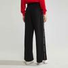 Calvin Klein Однотонные модные жаккардовые тканые хлопковые трикотажные широкие повседневные брюки женские низы Space-Black ZW02280-BEH