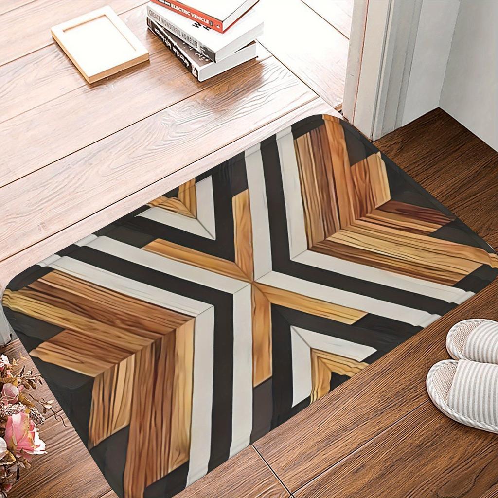 1PC Buttle Tea Hamster Kitchen Rug Non-Slip Door Mat Pop design Bathroom Rug Bath Mat Carpet for Home Sink Laundry ecoreeree